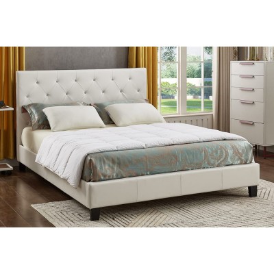 Queen Bed T2366 (White)